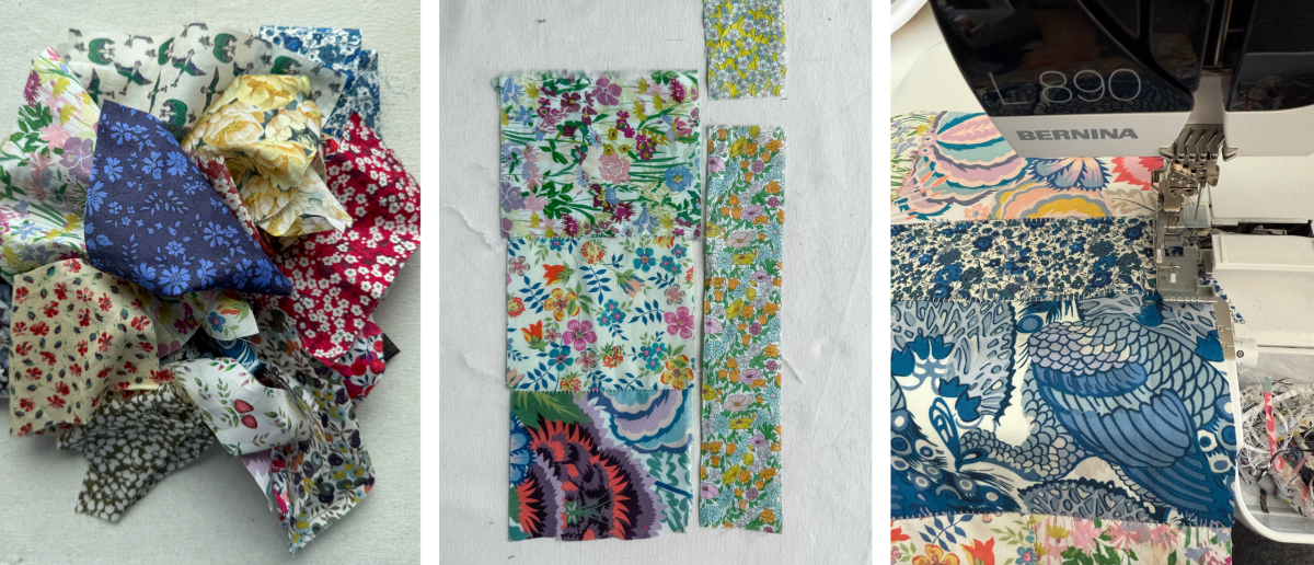 Patchwork Made Easy with the Flatlock Stitch - WeAllSew