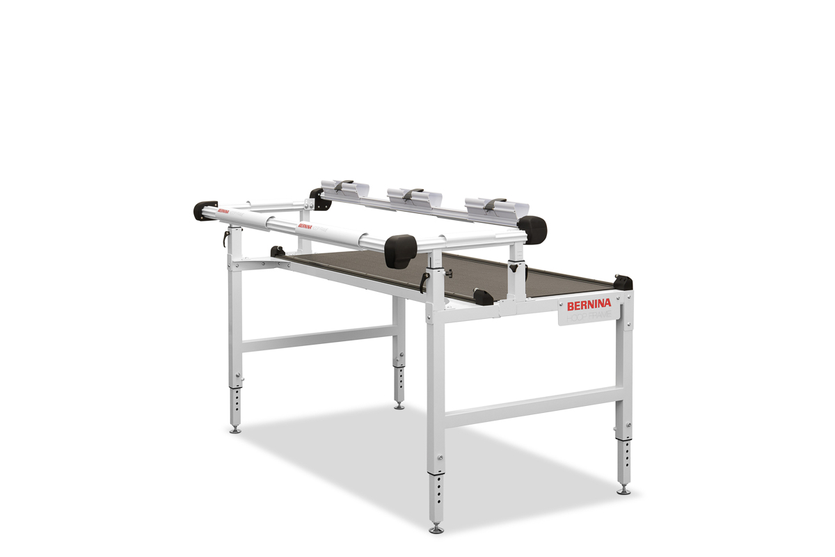 BERNINA Hoop Frame with clamps on a white background