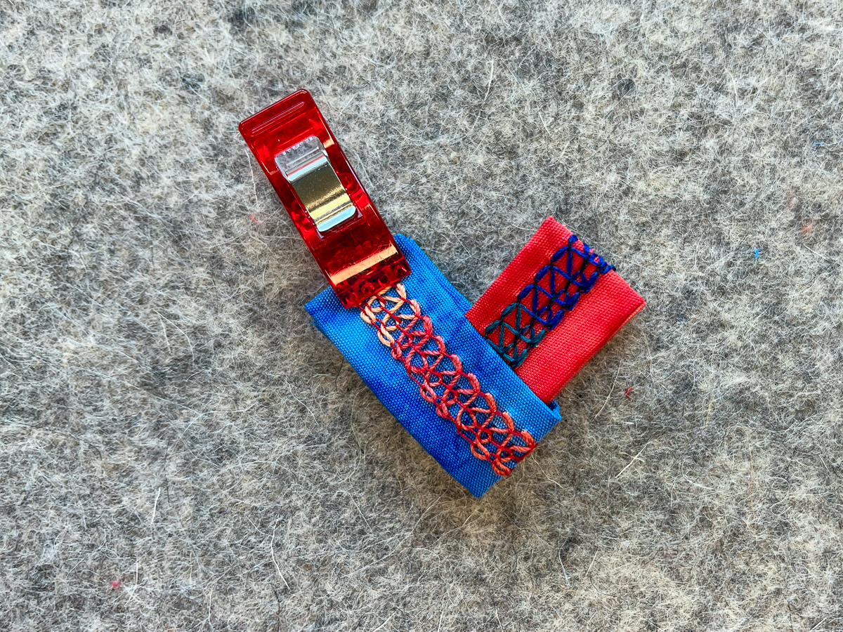 Pull through and snug up