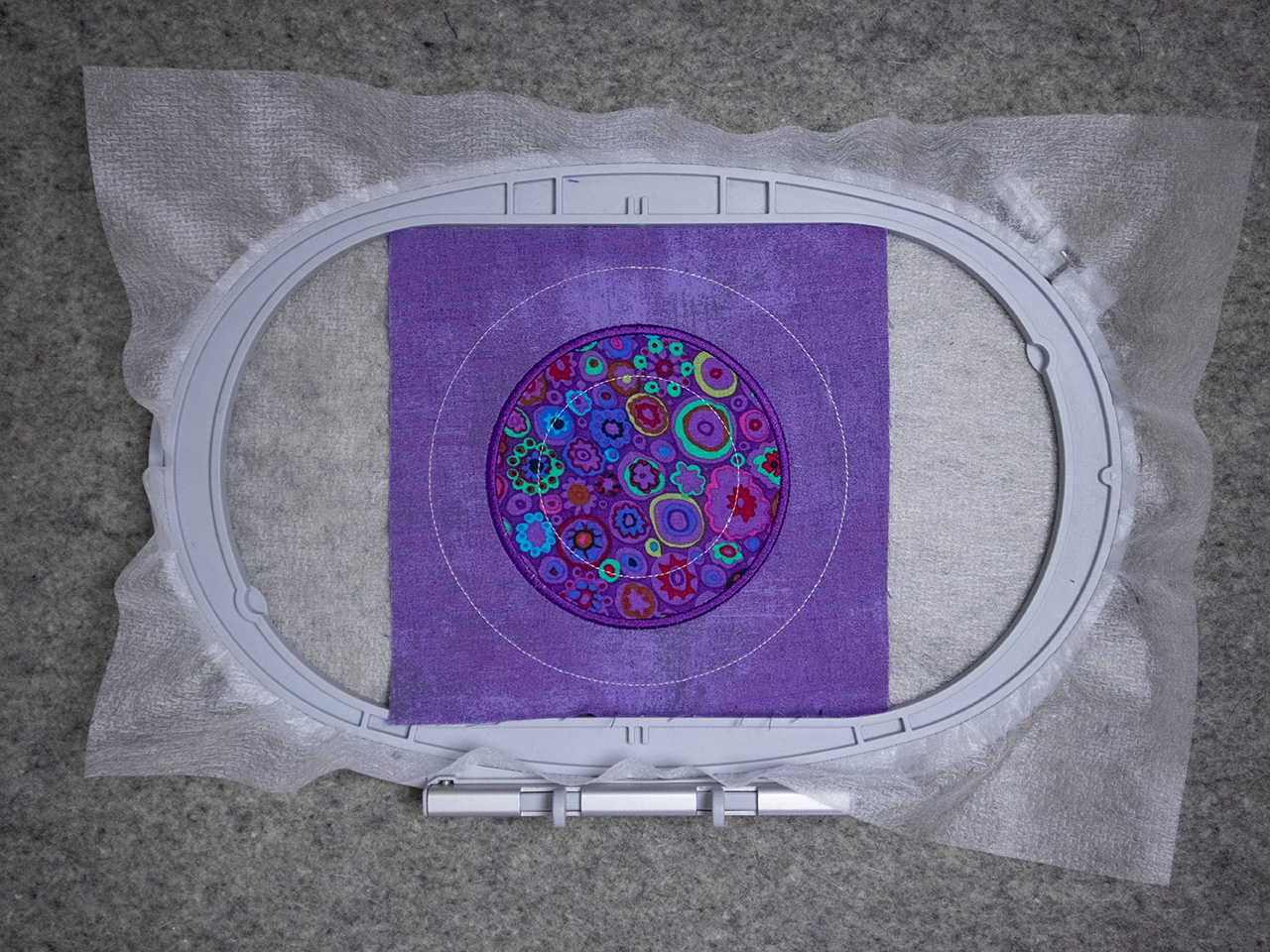 applique circle
