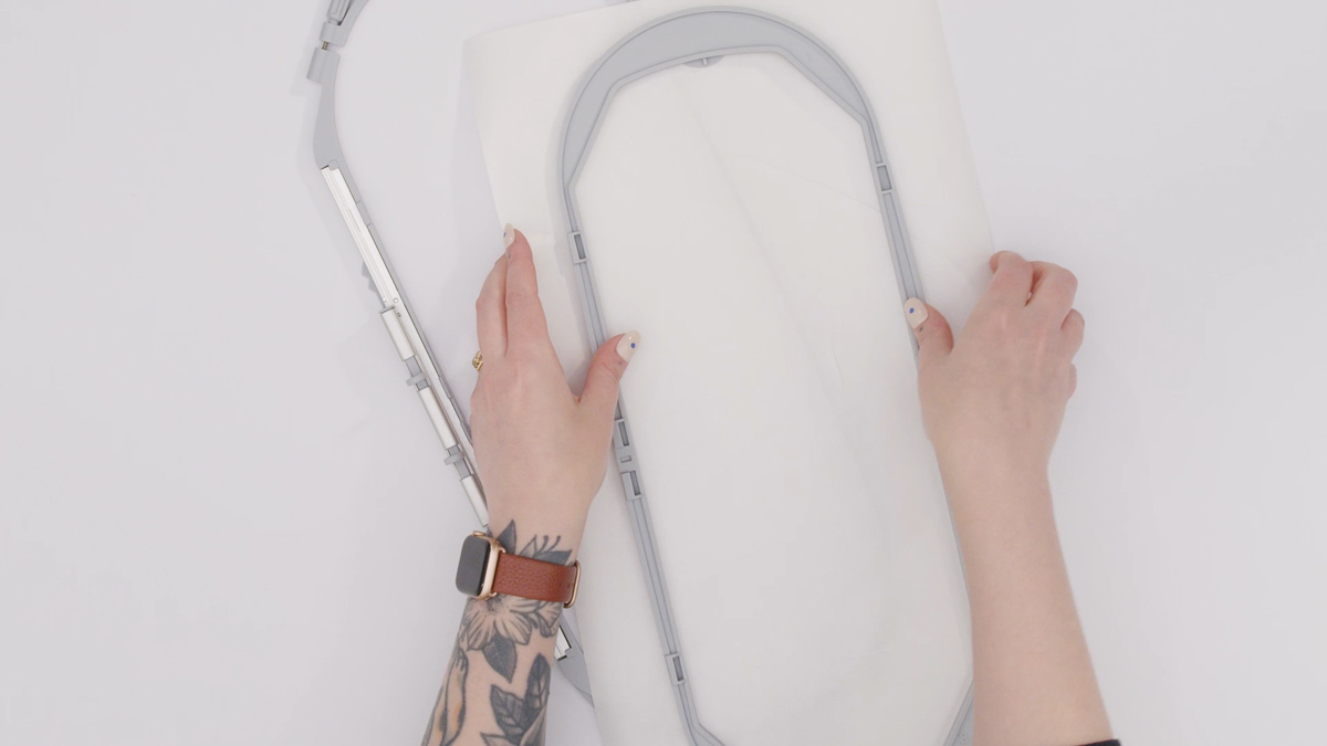 BERNINA Mega Hoop and materials