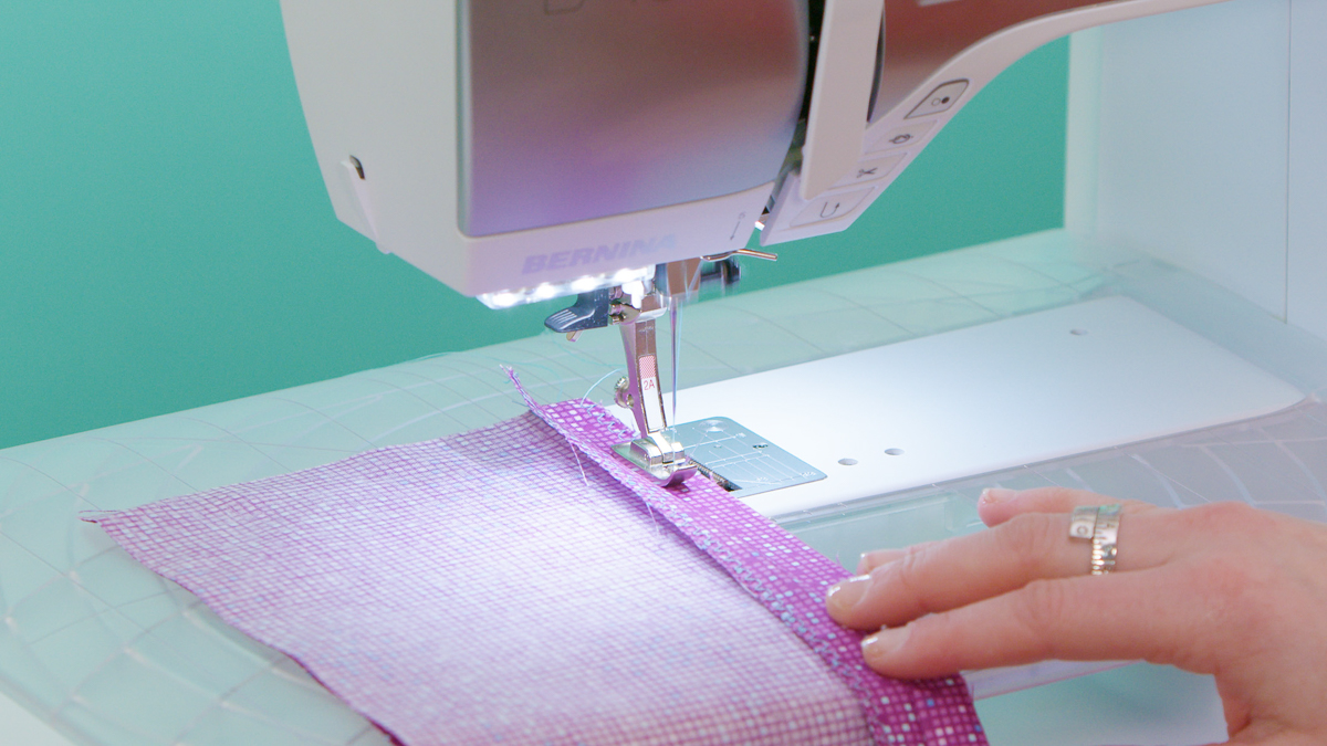 Sewing with Overlock Foot #2A