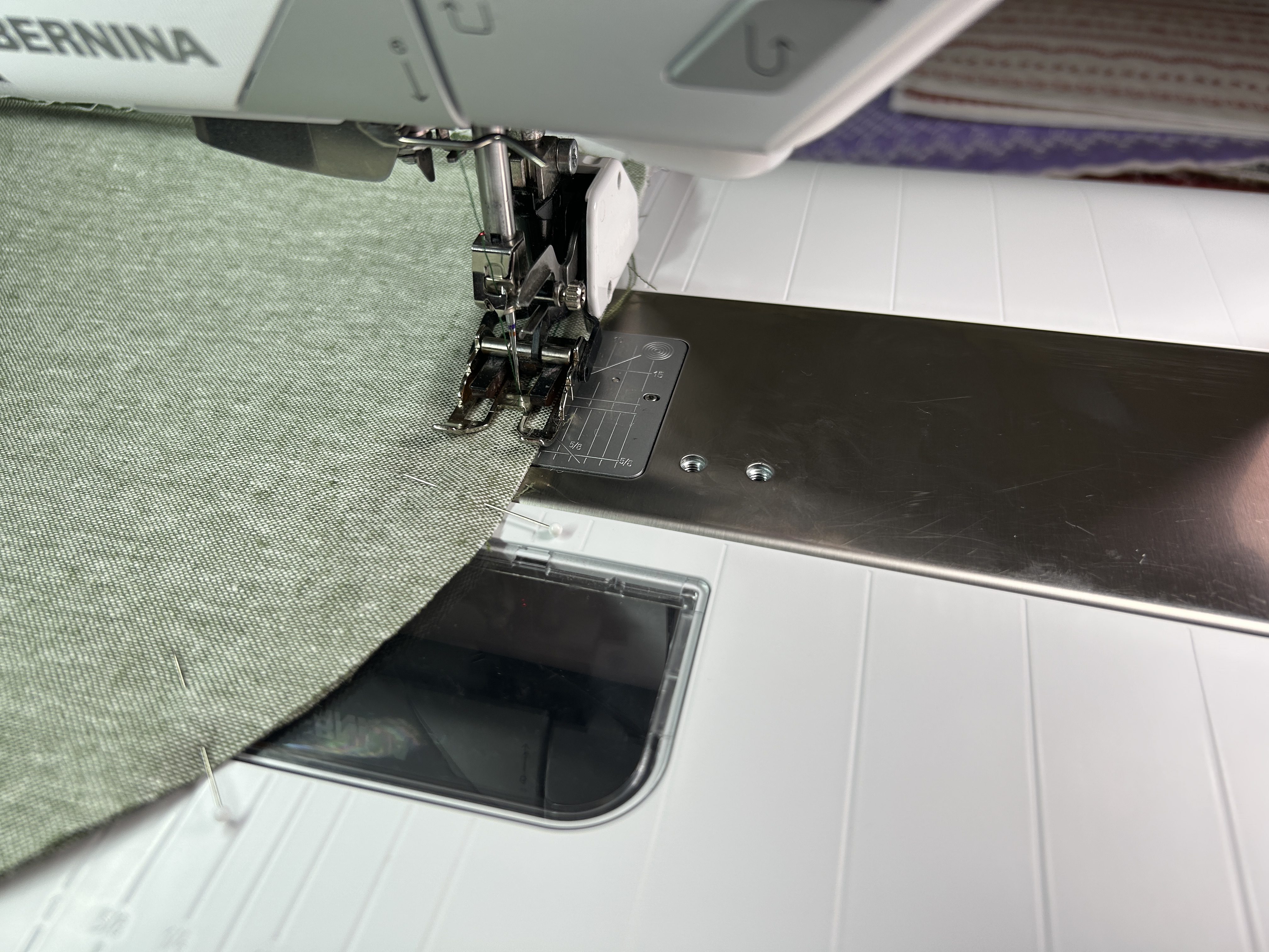 sew seam with walking foot