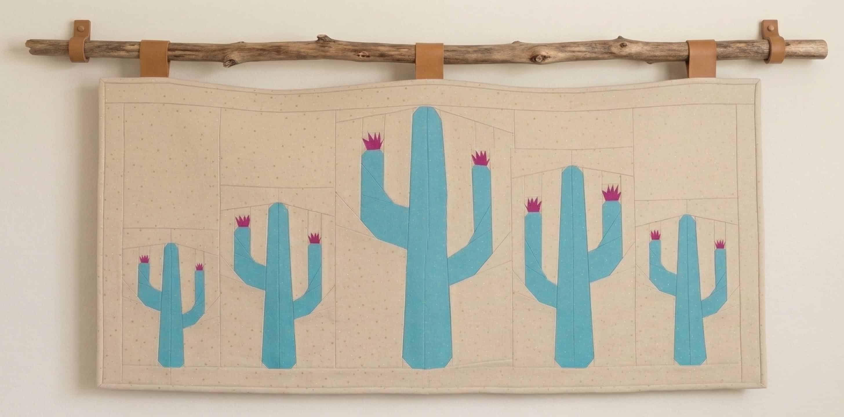 Cactus wall hanging by Joe June and Mae 