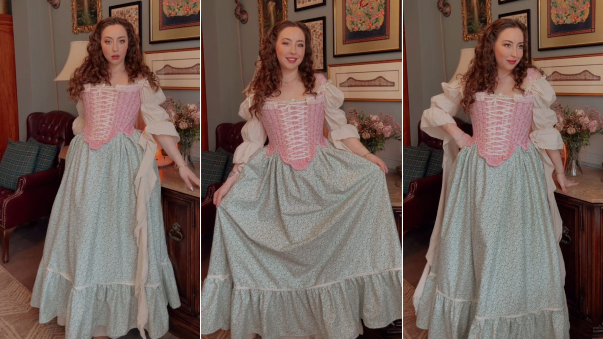 How to Make a Minimal-Waste 18th-Century Ruffle Skirt - WeAllSew