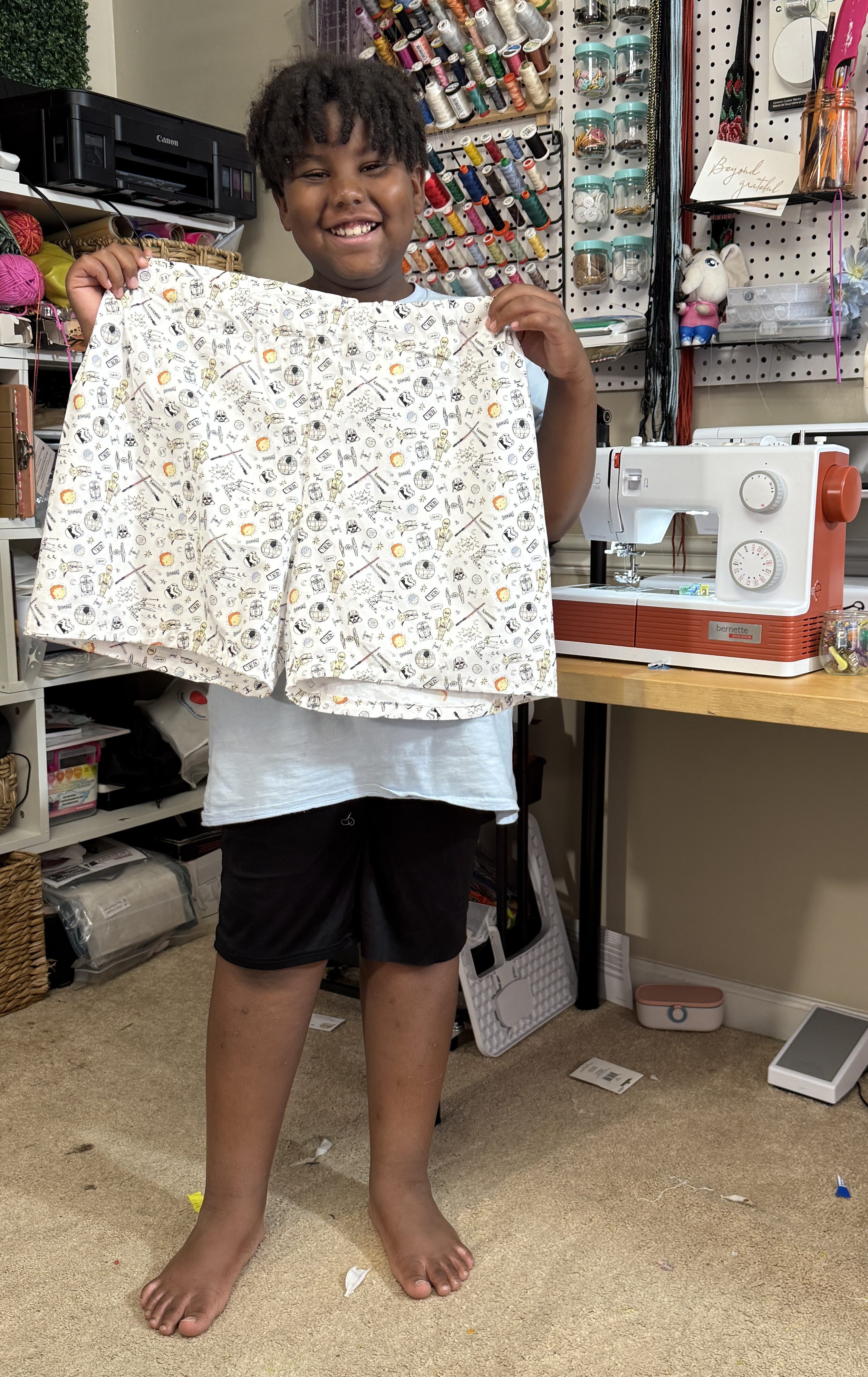 teaching kids to sew