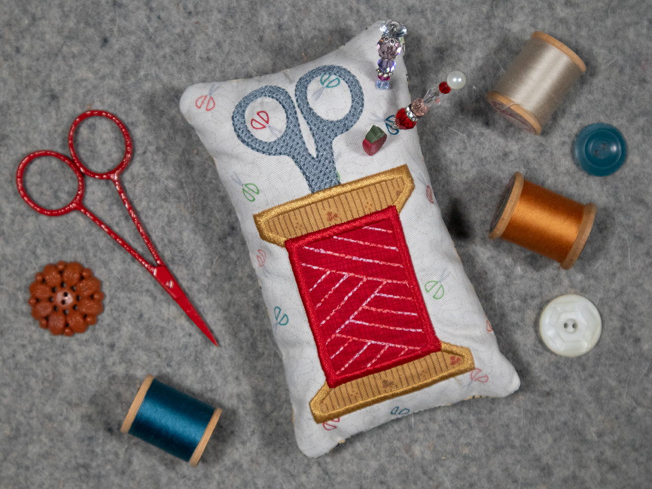 final image of pincushion