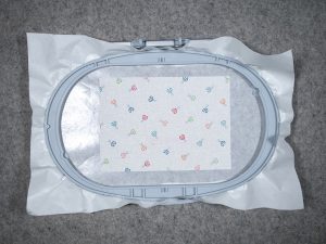 Center the 5” x 7” rectangle