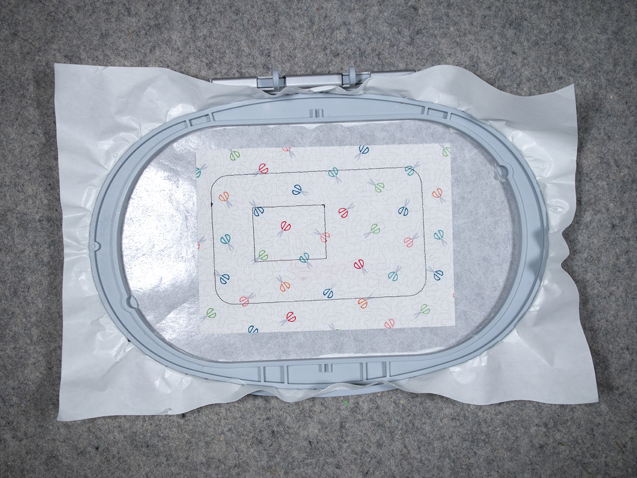 stitch the placement stitch