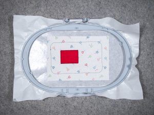 trim the rectangle fabric