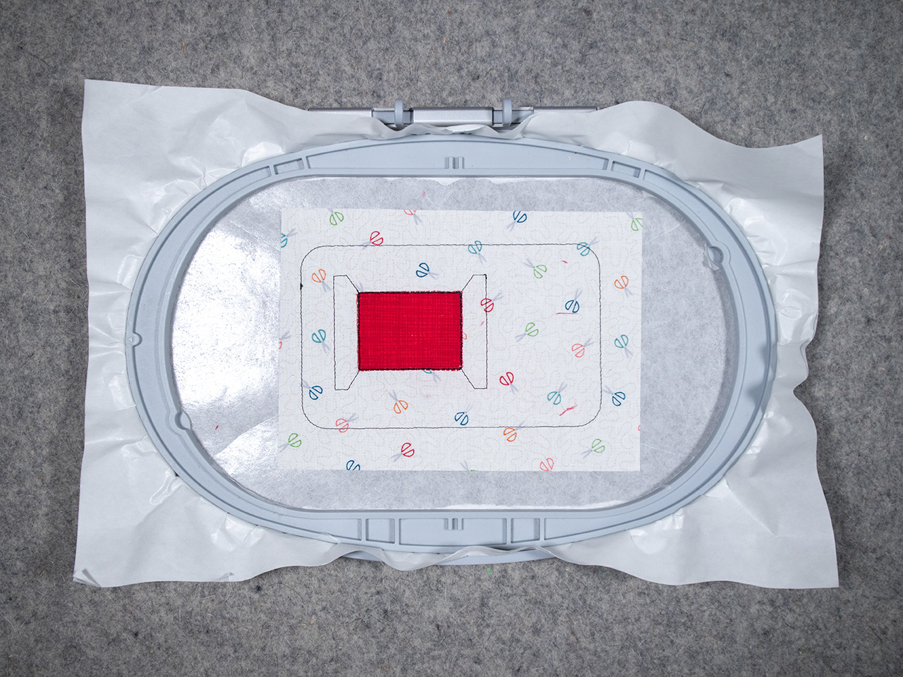stitch the placement stitch