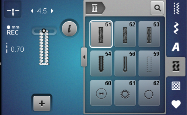 simulator of buttonhole #51