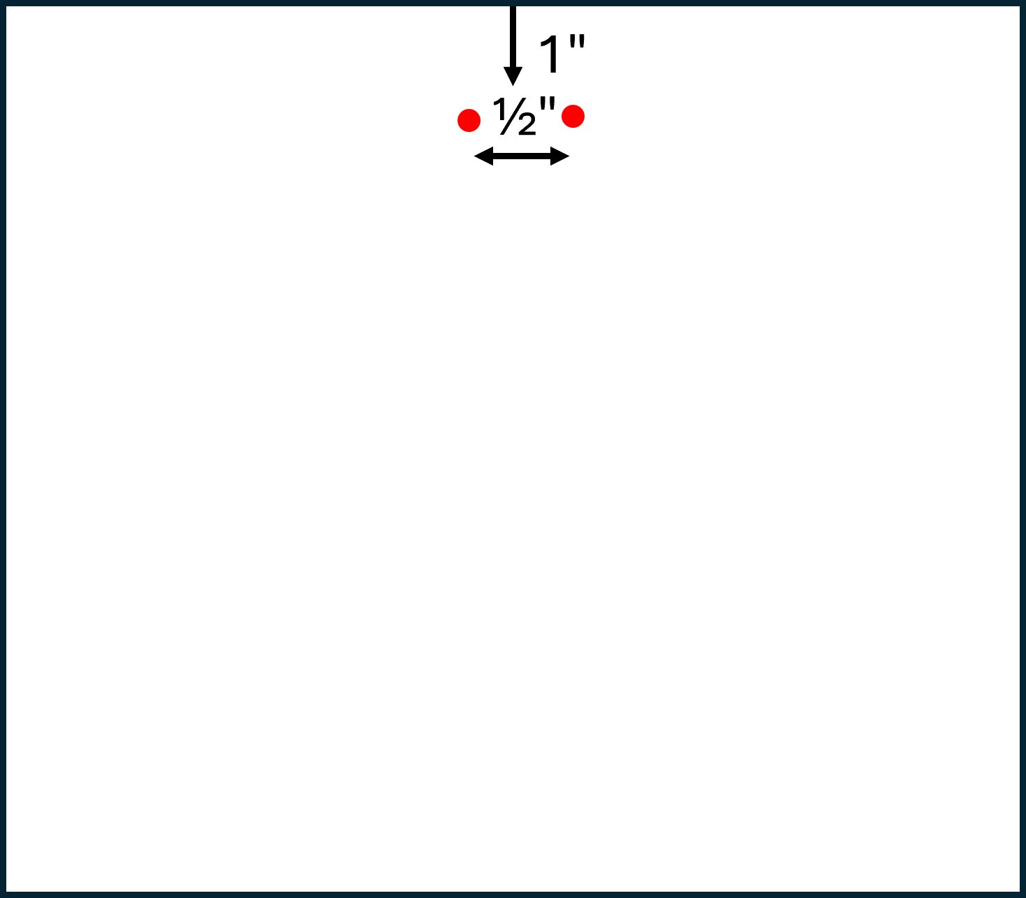 diagram of buttonhole placement